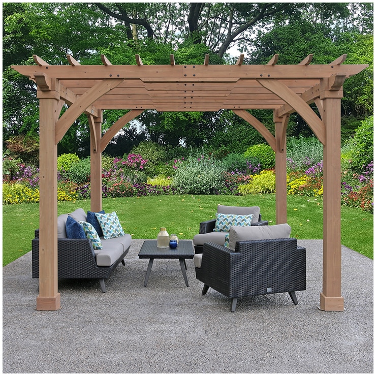 Yardistry 3.65m x 3.65 m Pergola | Costco Australia