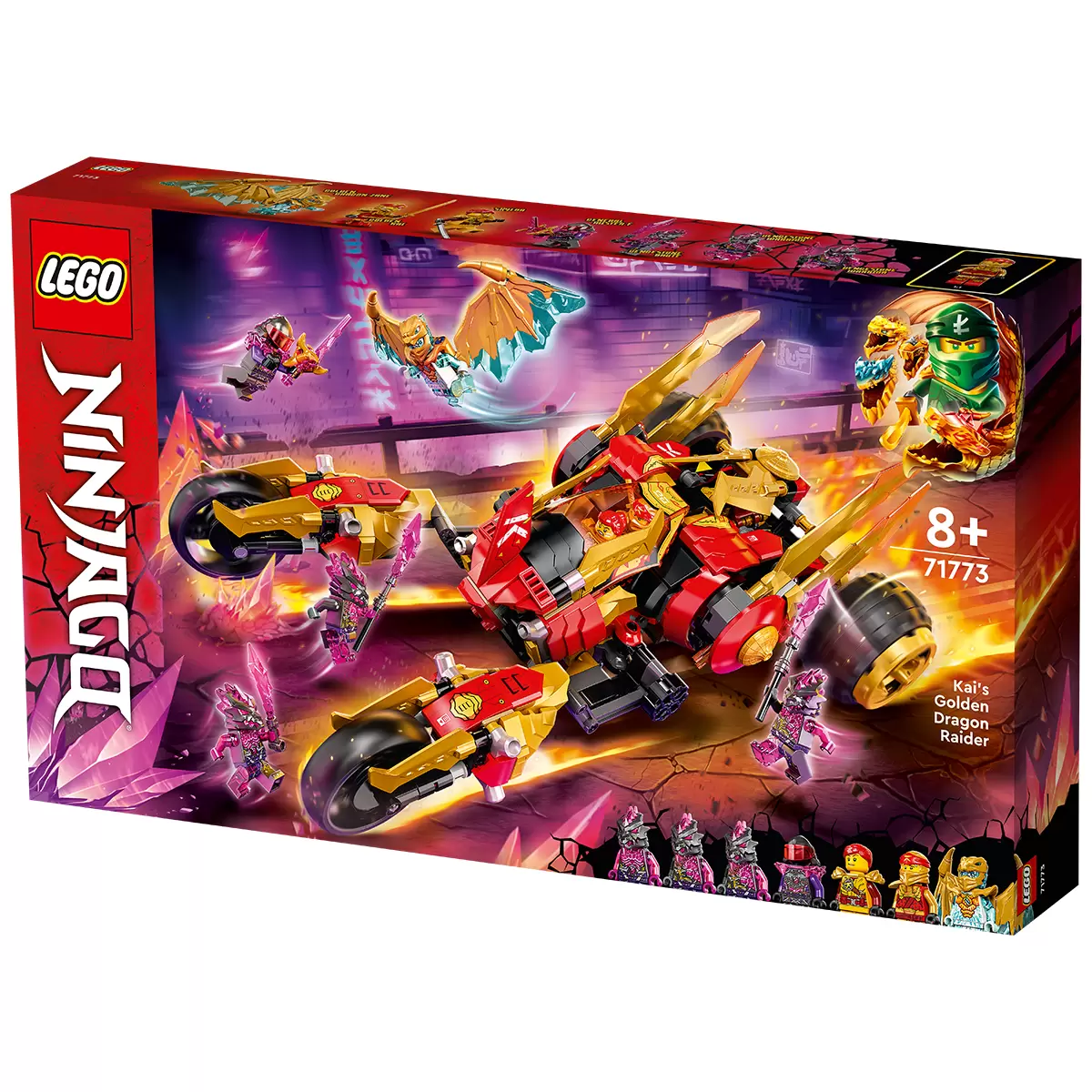 LEGO Ninjago Kai's Golden Dragon Raider 71773