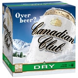 Canadian Club Whisky 3.5% And Dry 24 x 375mL