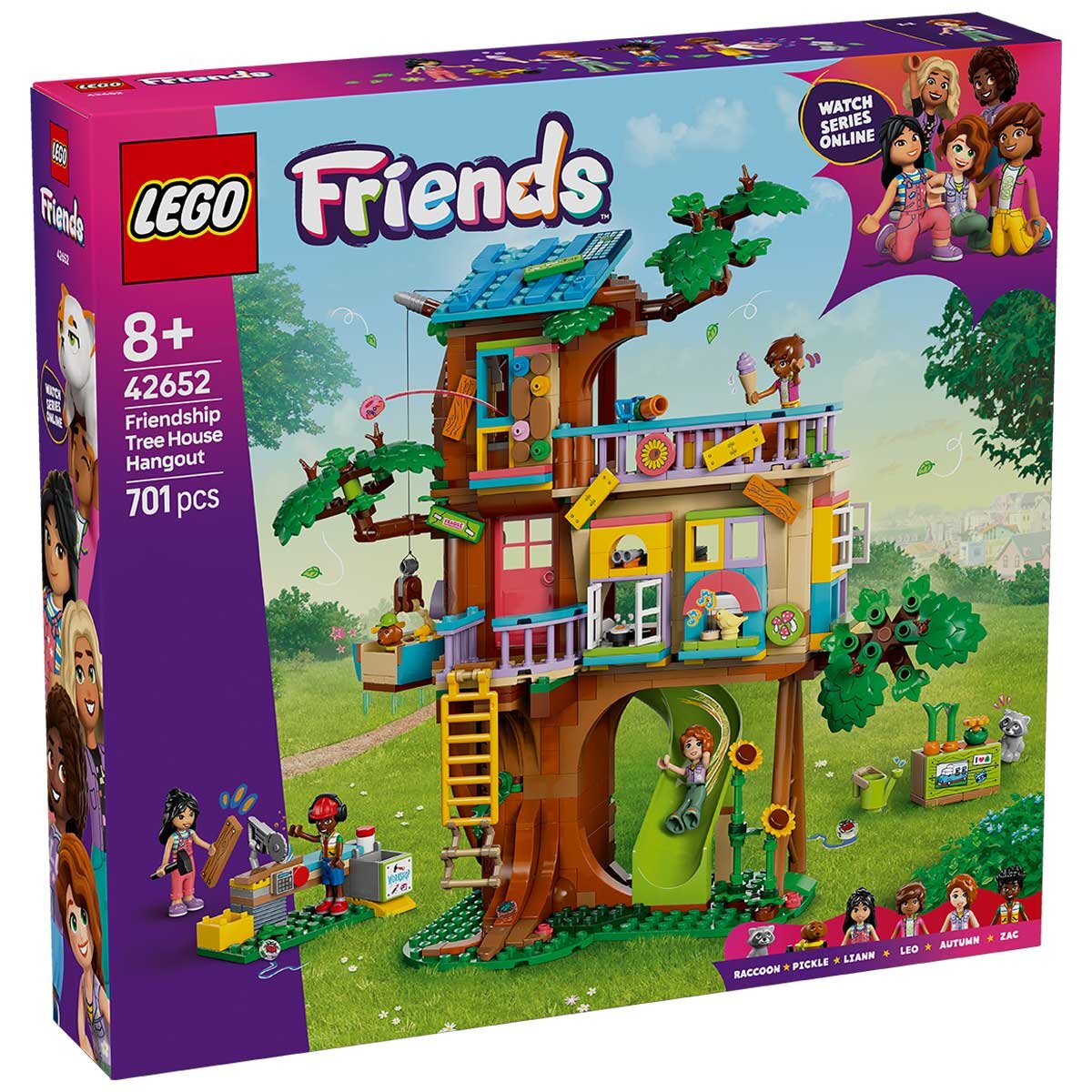 LEGO Friends Friendship Tree House Hangout Building Kit for Pretend Play 42652