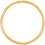 14KT Yellow Gold 5mm Lightweight Flat Band 4.3g