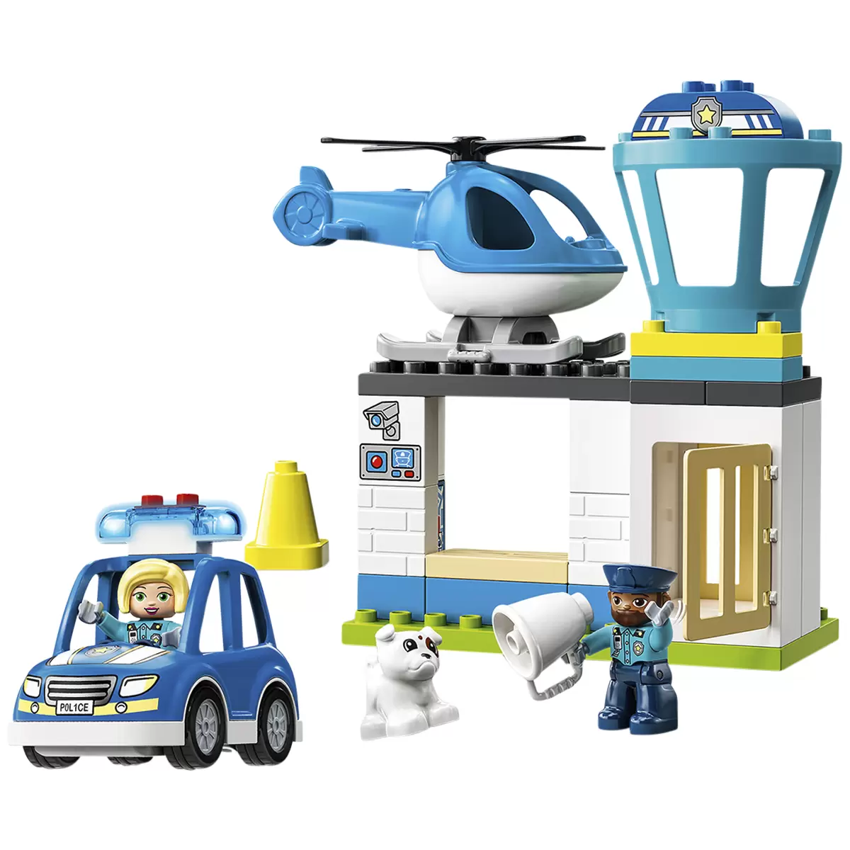 LEGO Duplo Town Police Station and Helicopter 10958