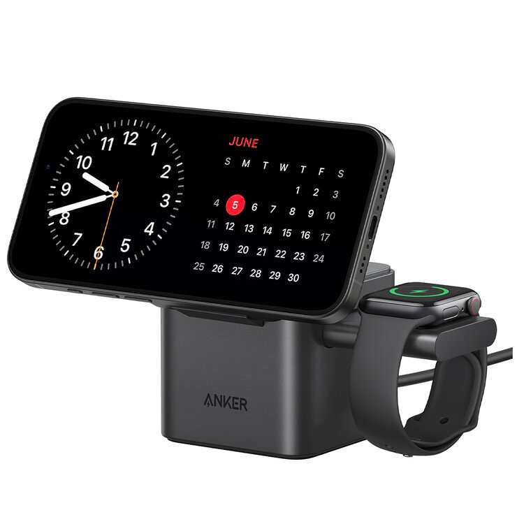 Anker 3-in-1 Wireless Charging Cube with MagSafe B25M5T11 Anker 3-in-1 Wireless Charging Cube with MagSafe B25M5T11