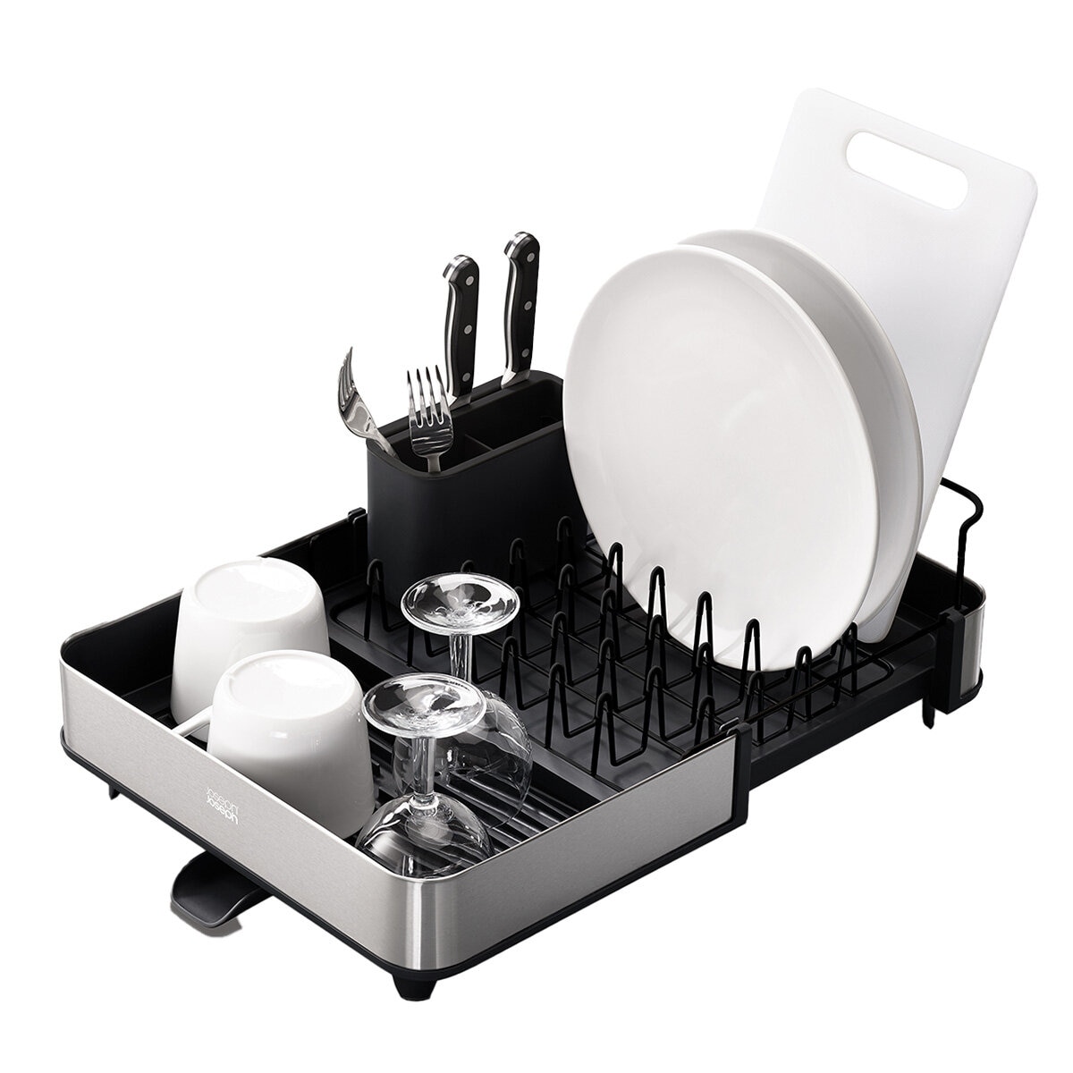 Extend Steel Dish Rack - Black