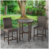 Agio McKinnon 3 Piece High Dining Set