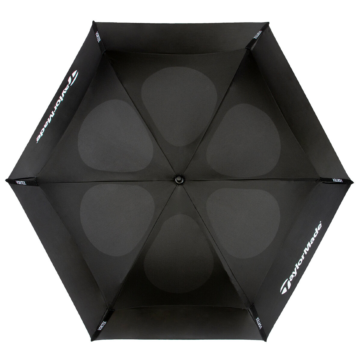 TaylorMade 157.5 CM Vortex Vented Golf Umbrella With UPF Sun Protection