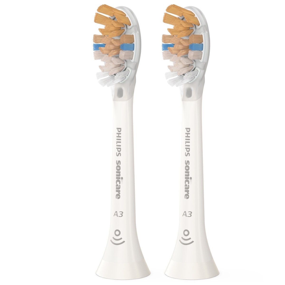 Philips Sonicare A3 All in One 3 x 2Pack White Black Brush Heads 6004008 6004009