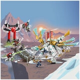 lego ninjago zane's ice dragon creature 7