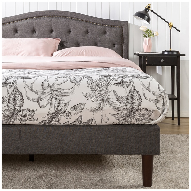 Blackstone Stately Tufted Platform Bed Queen | Costco Australia