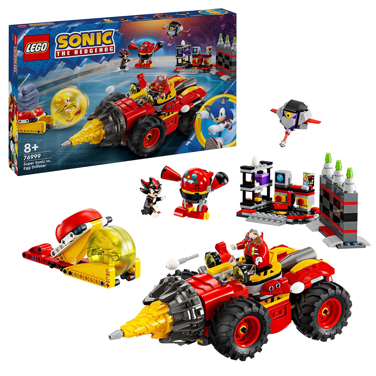 LEGO Sonic the Hedgehog Super Sonic vs. Egg Drillster 76999