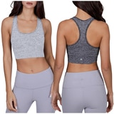 90 Degrees Sports Bra 2 pack - Grey/Charcoal