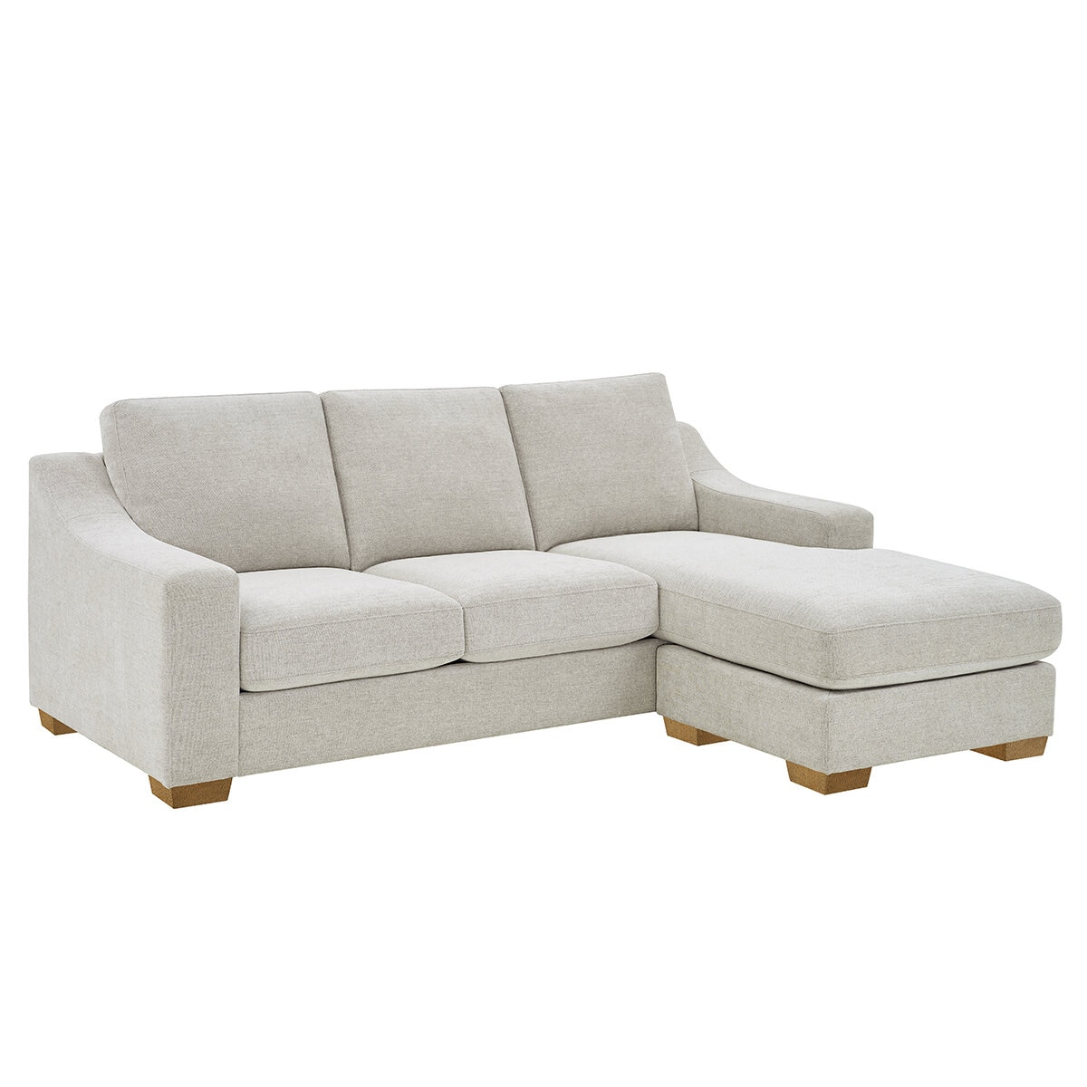 Thomasville 2 Piece Fabric Sofa Chaise