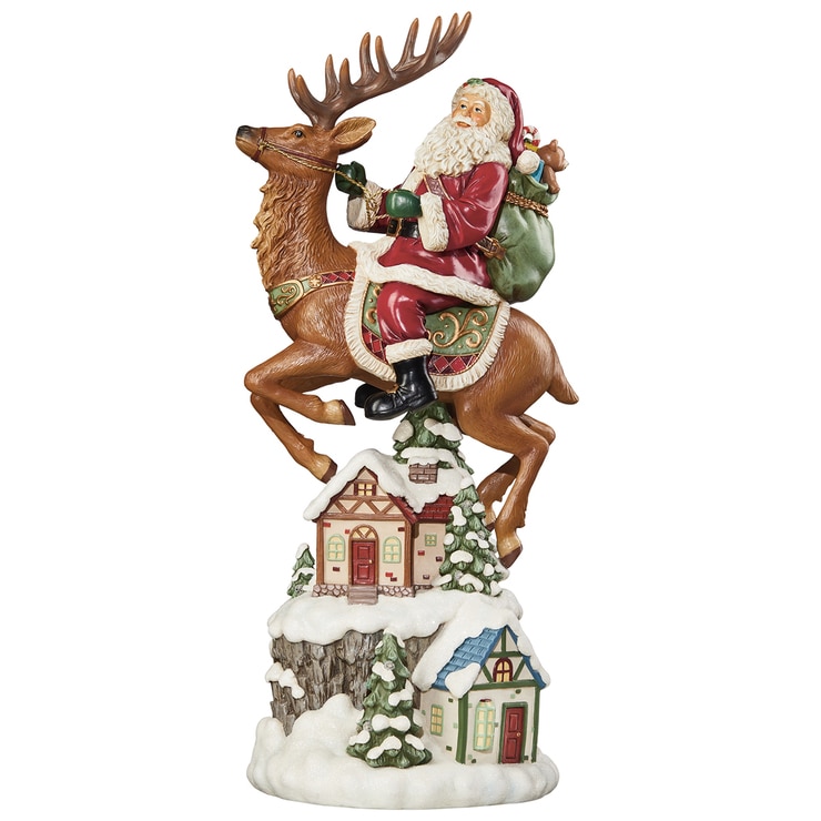 Tabletop Santa & Reindeer Christmas Decoration | Costco Australia