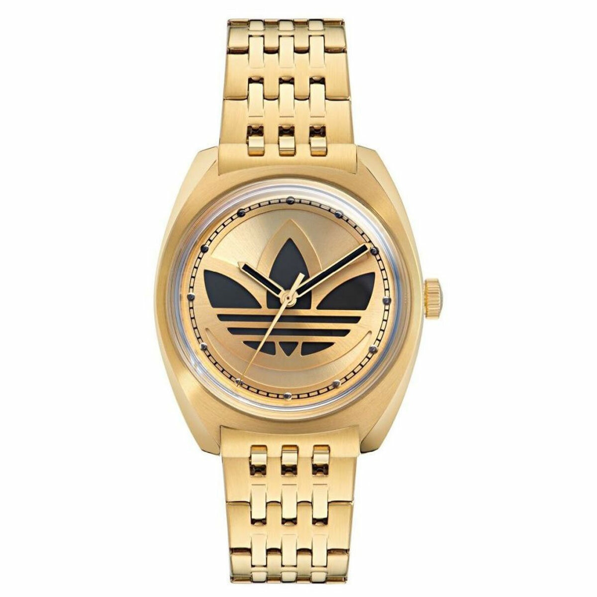 Adidas Originals Edition One Gold Tone Stainless Steel Watch AOFH23509 Adidas Originals Edition One Gold Tone Stainless Steel Watch AOFH23509
