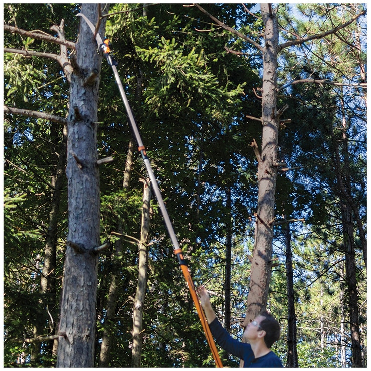 Fiskars PowerLever Extendable Pole Saw & Pruner Costco Australia