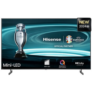 Hisense 75 Inch U6NAU QLED Mini-LED 4K Smart TV 75U6NAU