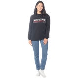 Kirkland Signature Unisex Fleece Crewneck Black