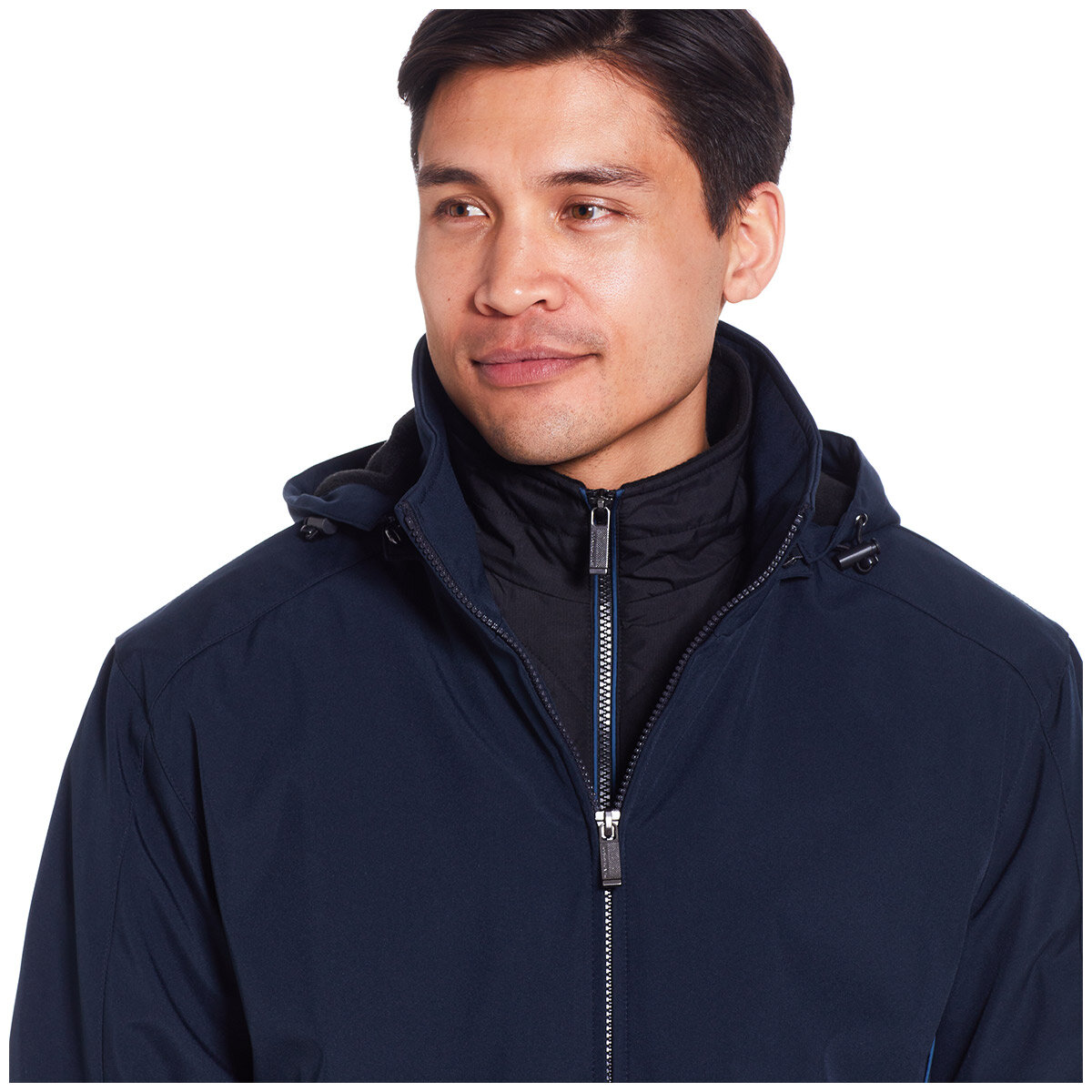 Weatherproof Men's Ultra Tech Bib Front Jacket