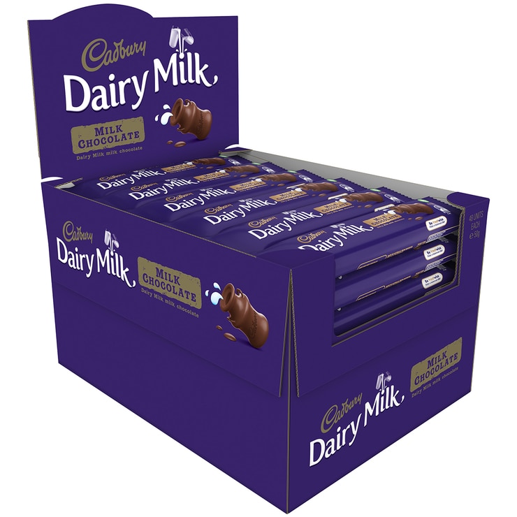 Cadbury Dairy Milk Bar 48 x 50g | Costco Australia