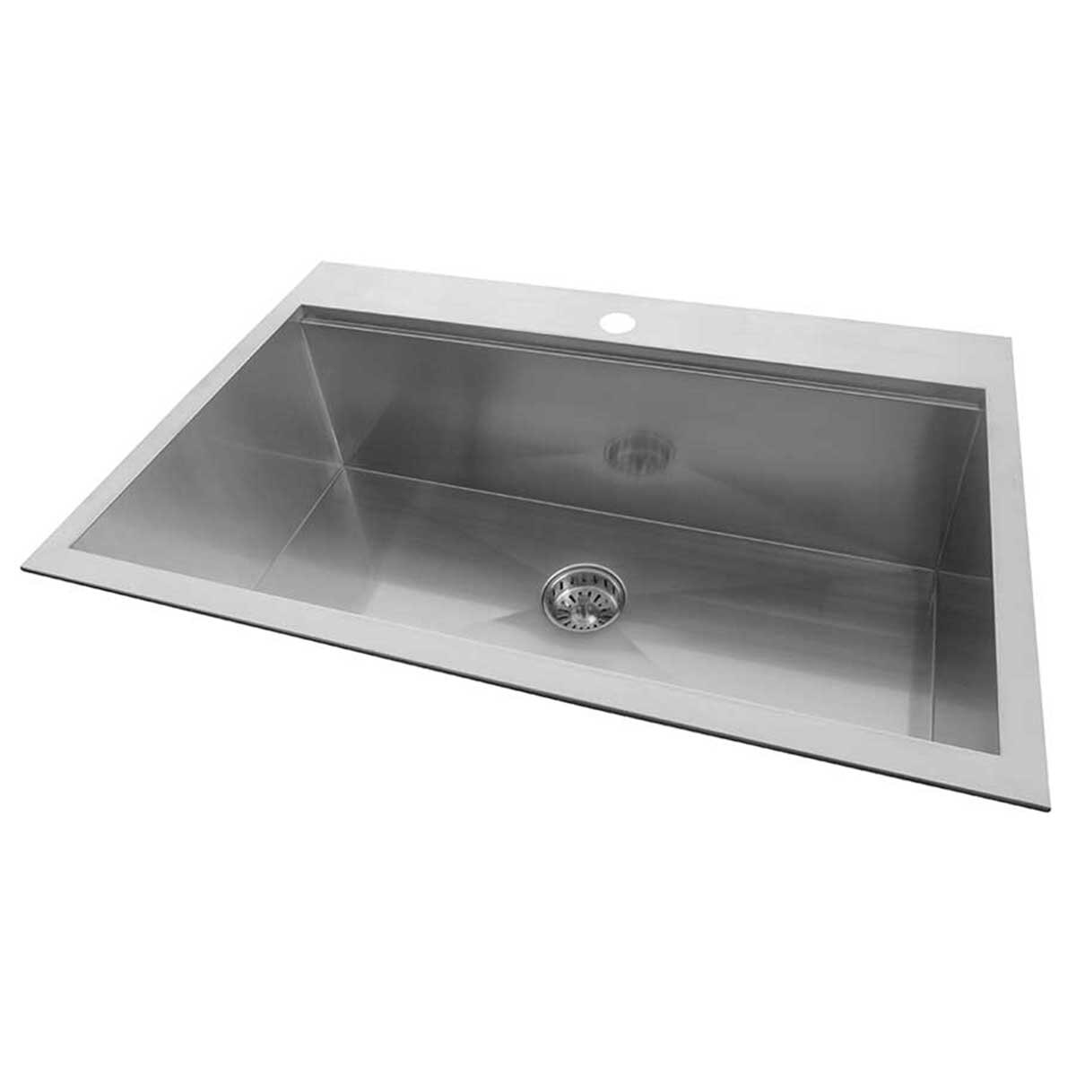 Presenza Deluxe Stainless Steel Kitchen Sink Kit QKA051