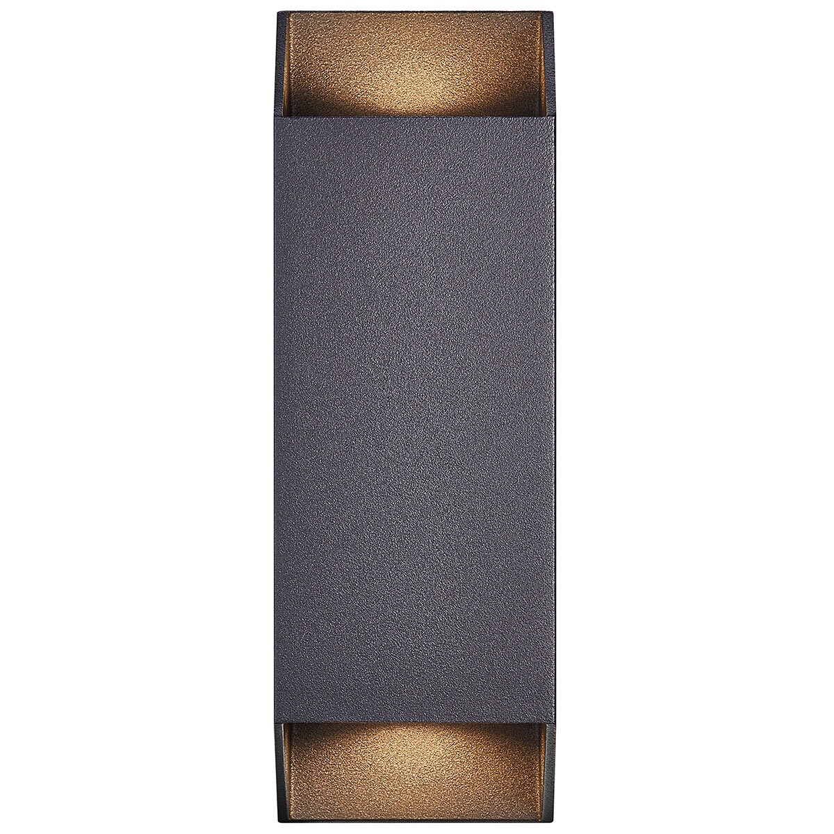 Nordlux Nico Square 22 Black Outdoor Wall Light IP54 GU10