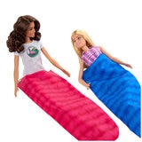 Barbie Camping Tent Kayak Doll Set With Accessories