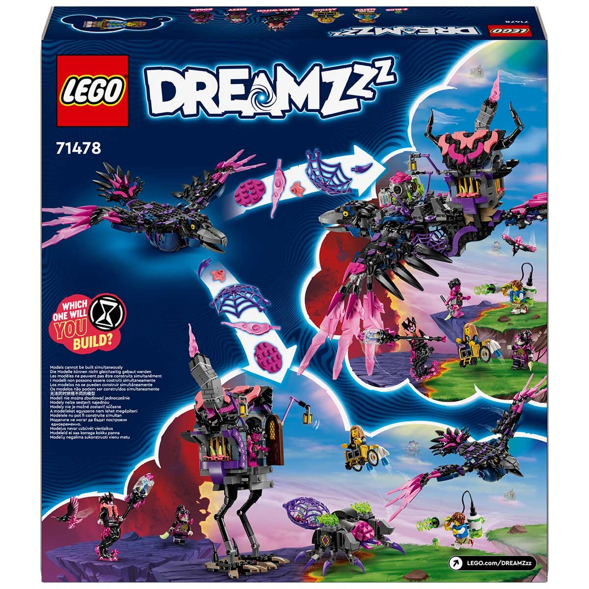 LEGO DREAMZzz The Never Witch’s Midnight Raven Toy 71478