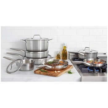 Calphalon Premier Stainless Steel Cookware Set 12 Piece