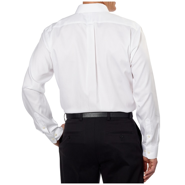 Kirkland Signature Men's Long Sleeve Dress Shirt White | Costco Australia