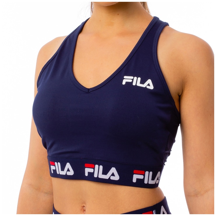 fila mesh back sports bra