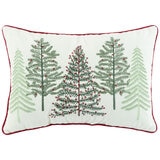 Sutton Place Velvet Xmas Deco Pillow Santa