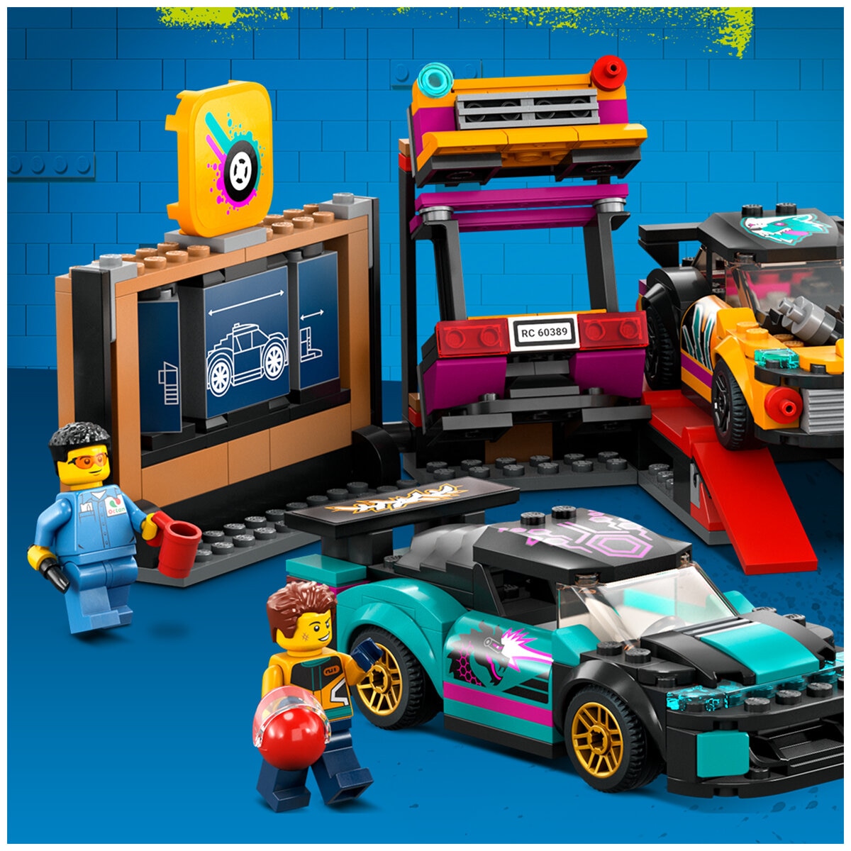 LEGO City Custom Car Garage 60395