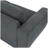 Thomasville 3 PC Fabric Sectional With Storage Ottoman