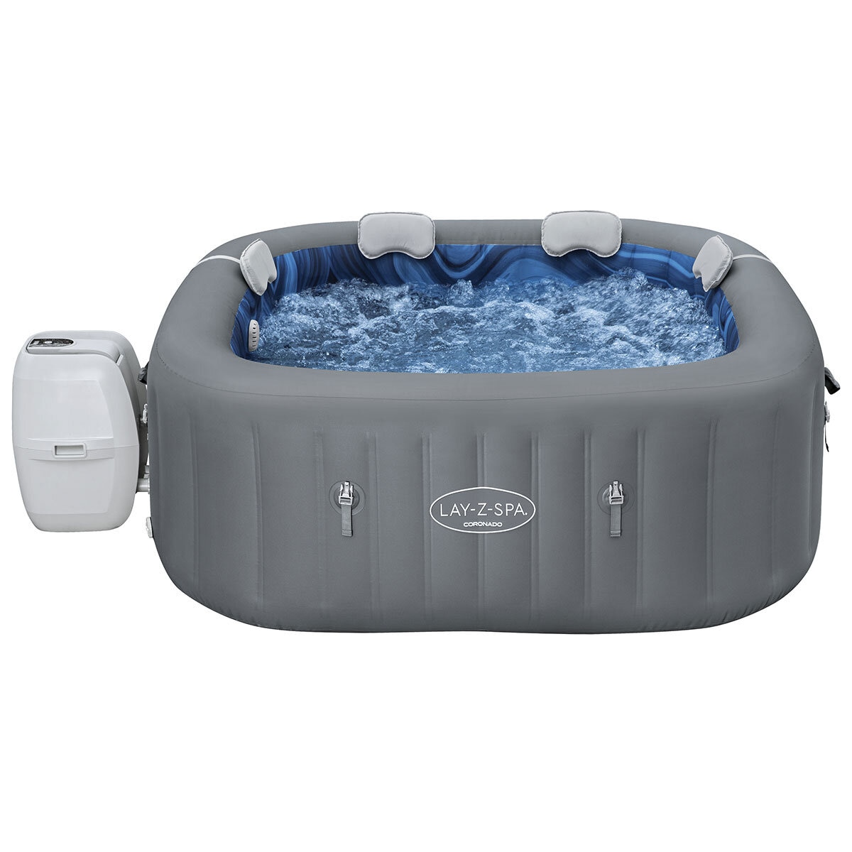 SaluSpa Coronado EnergySense Square Spa With Smart AirJet