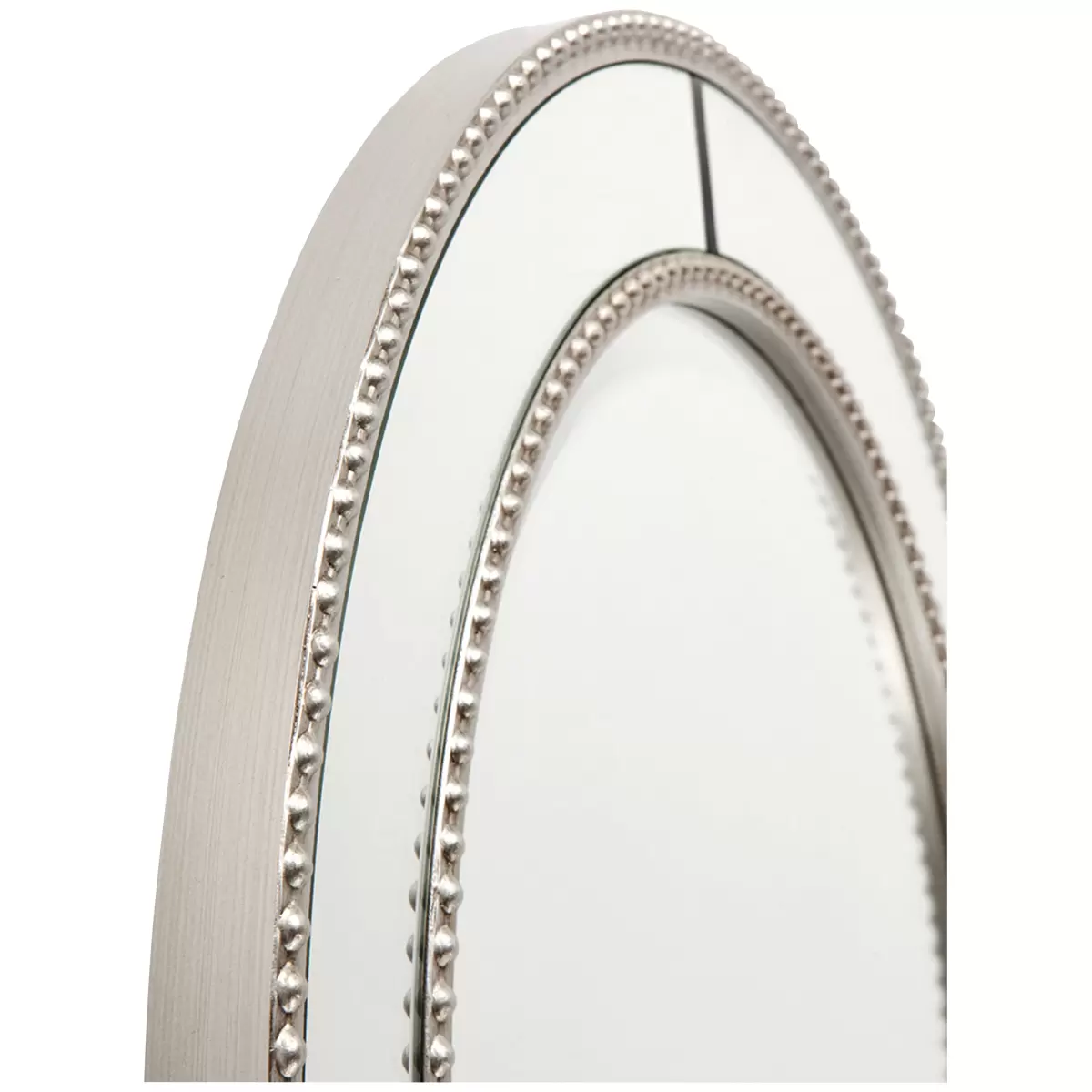 CAFE Lighting & Living Zeta Wall Mirror Round Antique Silver