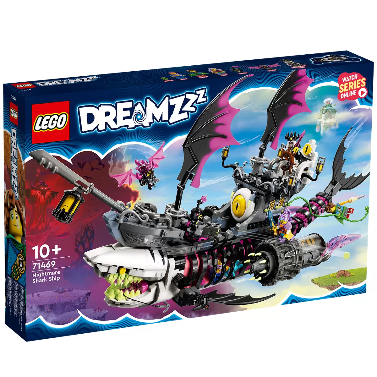 LEGO DREAMZzz Nightmare Shark Ship 71469