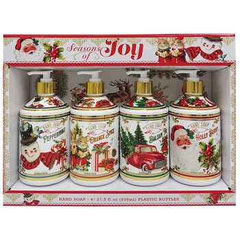 Home&Body Seasons of Joy Liquid Hand Wash 4 x 636ml