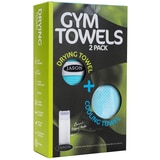 Jason Gymtowel 2 pack - Aqua