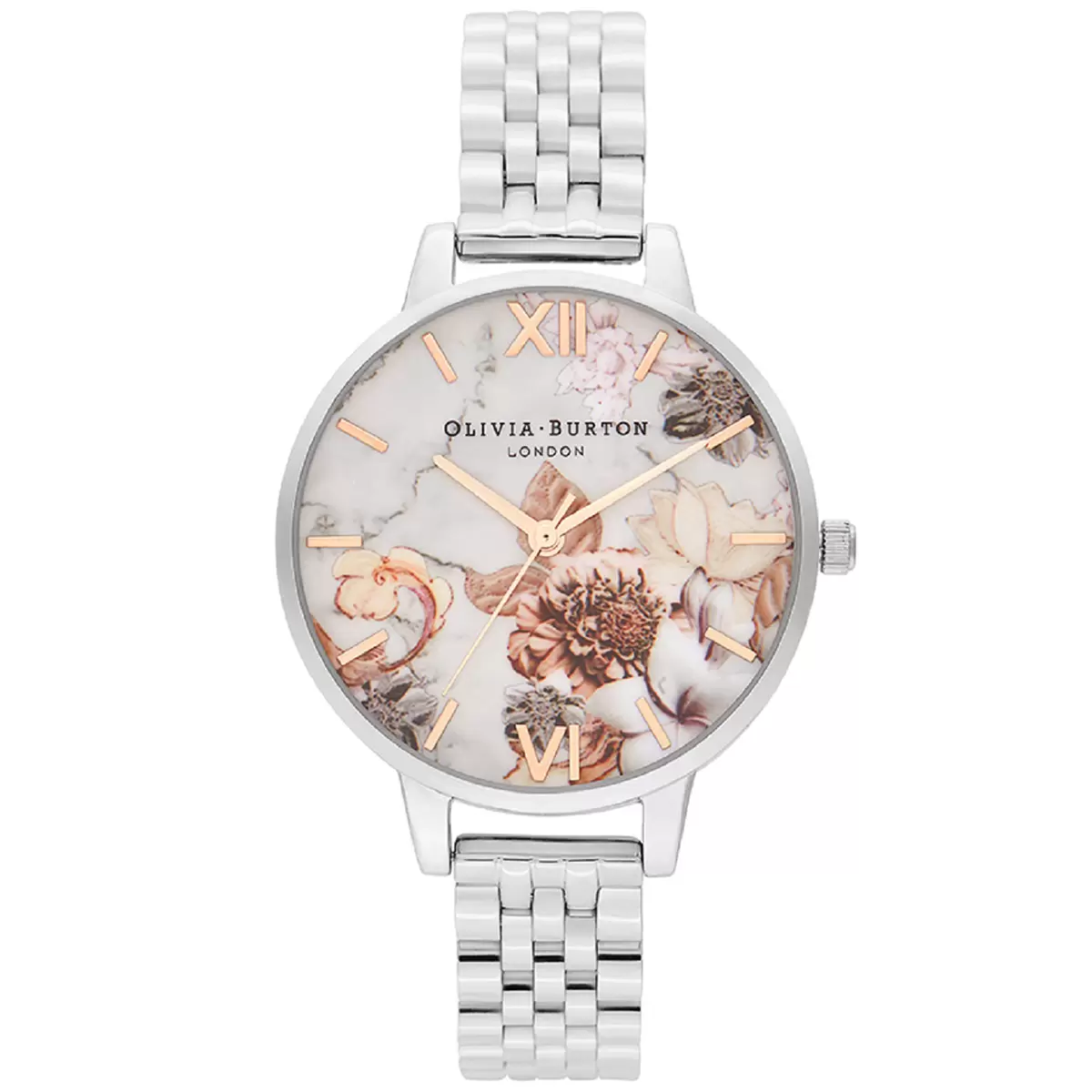 Olivia Burton Marble Florals Women's Watch OB16CS31