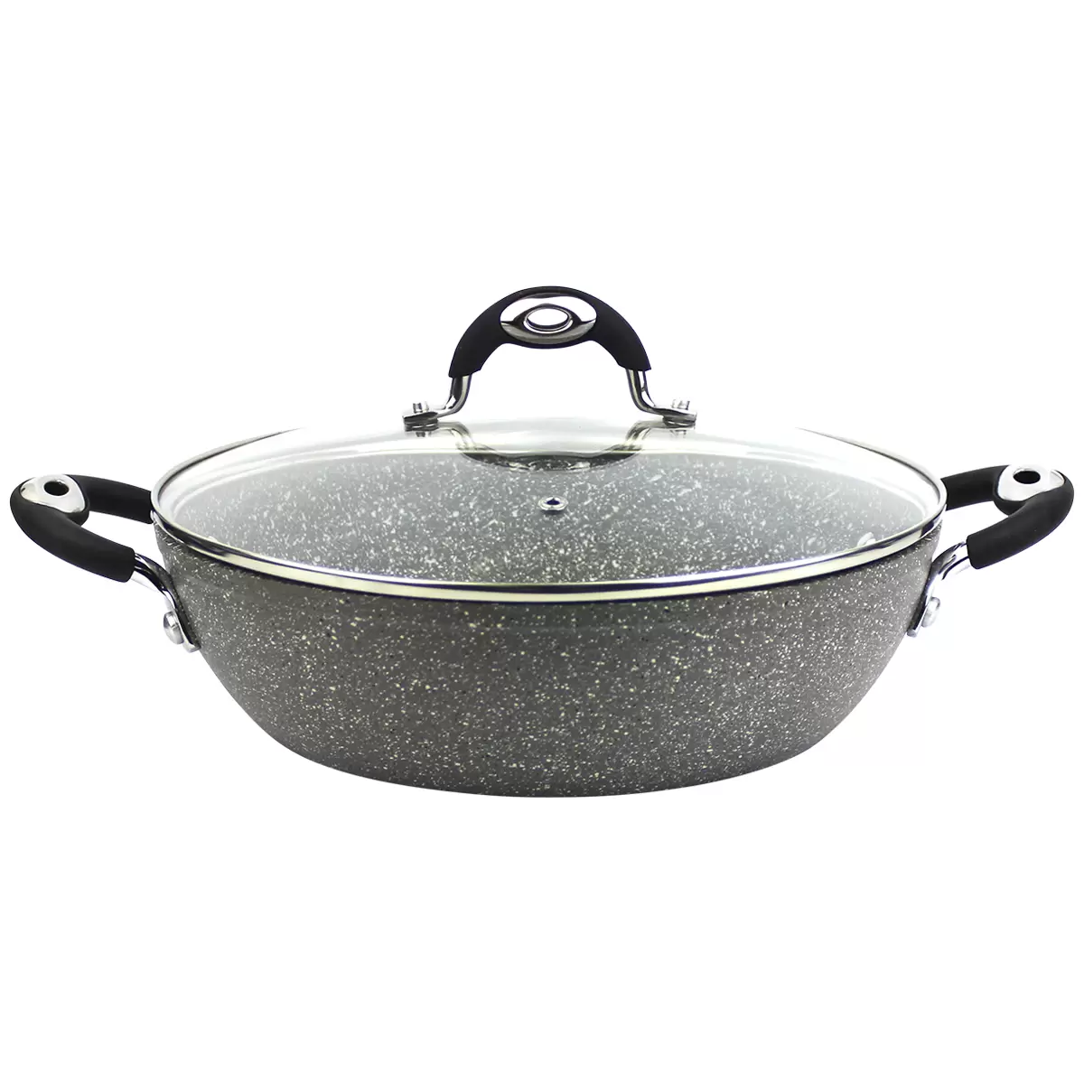 Bialetti Donatello Petravera Skillet with Lid 28cm