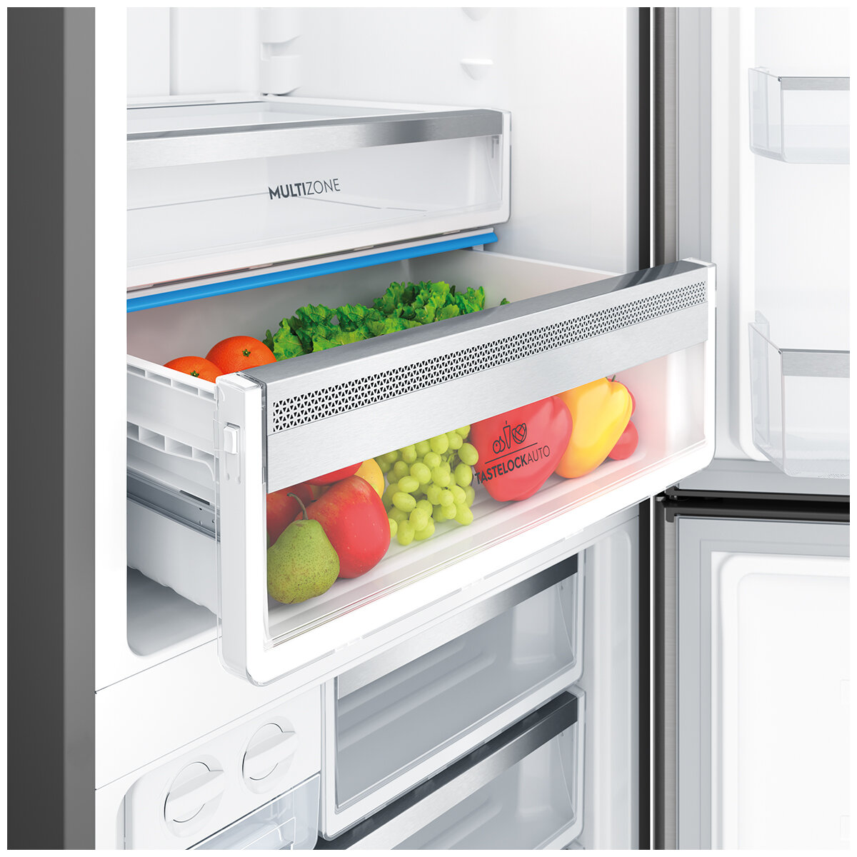 Electrolux 425L Ultimate Taste 500 Bottom Mount Refrigerator Stainless Steel EBE4302SD-R