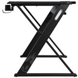 Bayside Furnishings Radius 151 cm DPS Gaming Desk CSC60GD-1