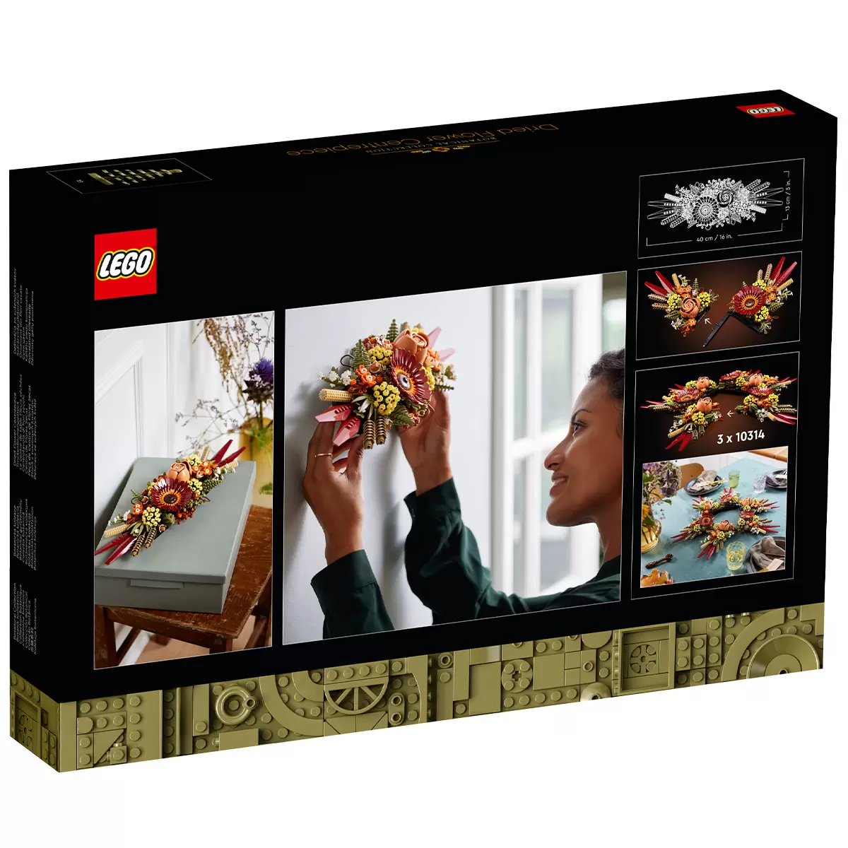 LEGO Icons Dried Flower Centerpiece 10314