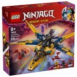 LEGO NINJAGO Ras and Arin’s Super Storm Jet Toy 71833