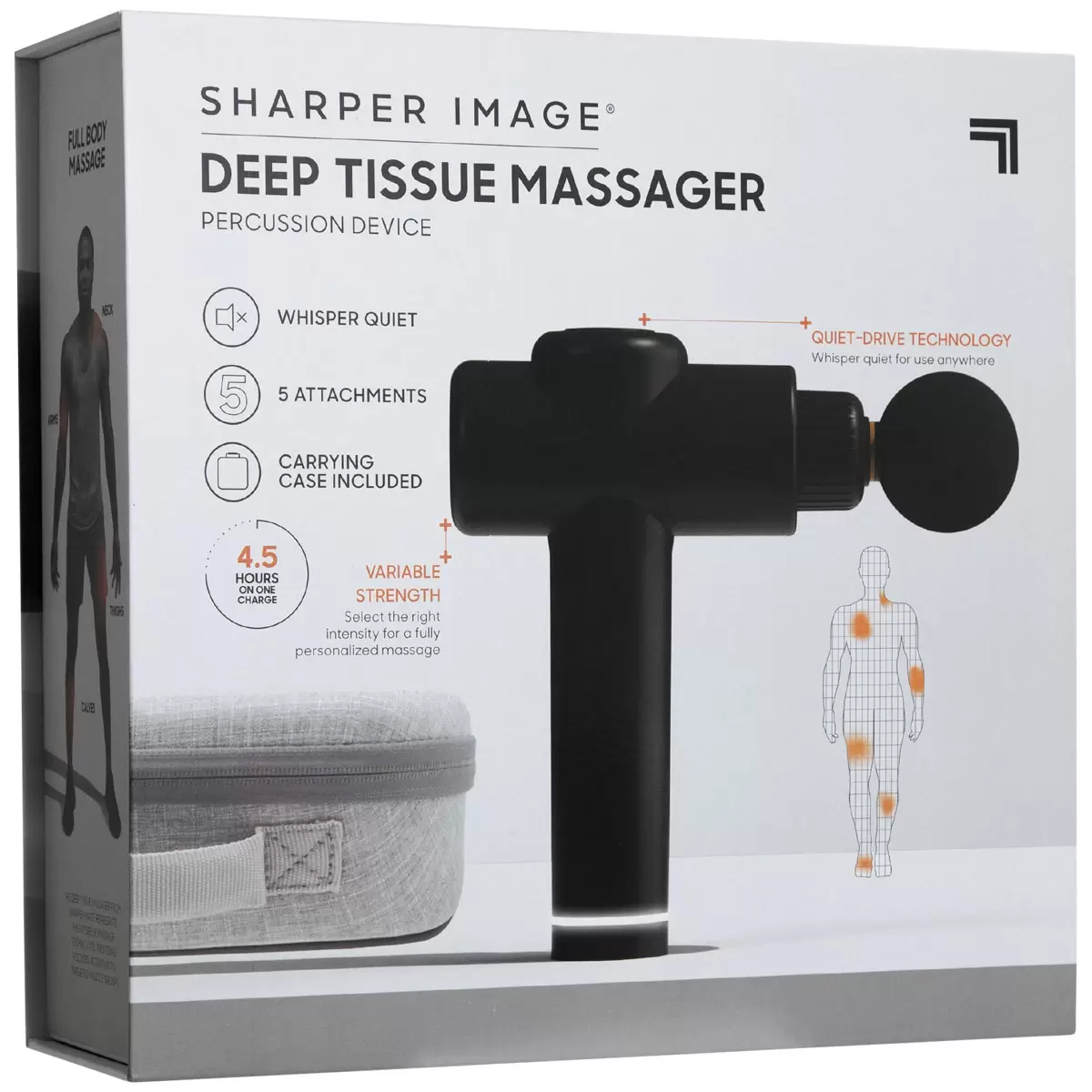 Sharper Image Powerboost Percussion Massager TSMDTPXX