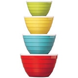 Pandex Melamine Mixing Bowls With Lids 4 Piece Set