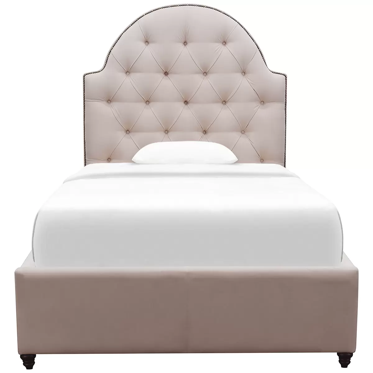 Moran Princess King Single Bed Head with Encasement and Slatted Base 