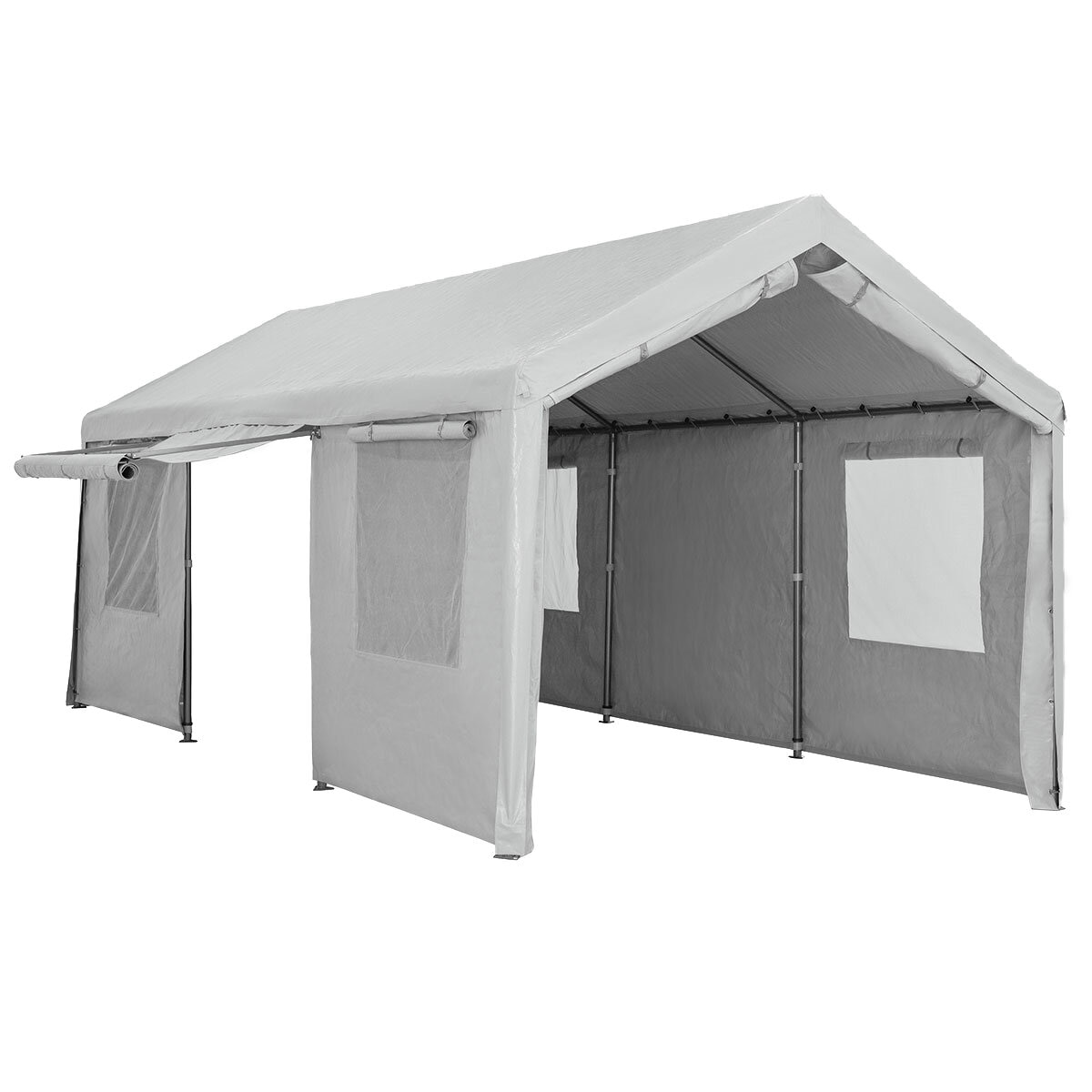 Car Canopy 3 x 6m - Grey Car Canopy 3 x 6m - Grey