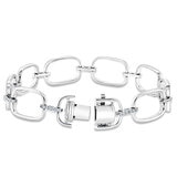 18KT White Gold 0.48ctw Round Brilliant Cut Diamond Bracelet