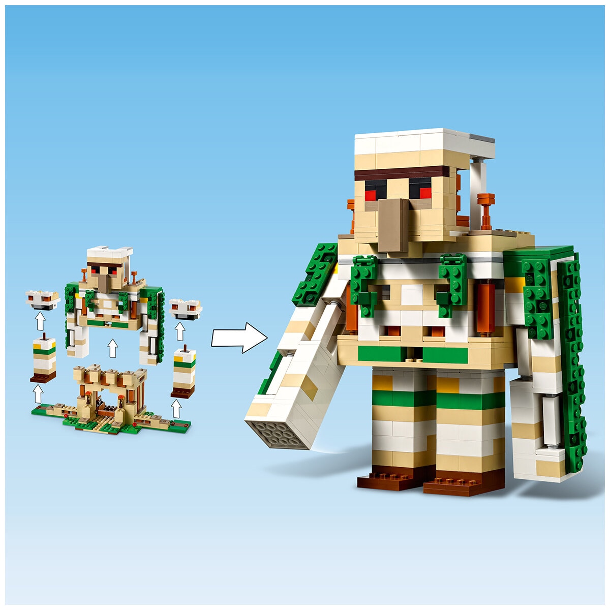 Lego golem minecraft sale